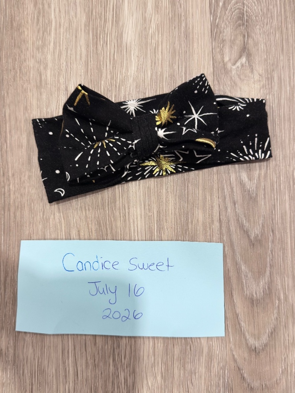 Little Sleepies Cozy Countdown Luxe Bow